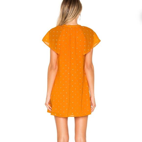 Revolve Privacy Please Miah Orange Mini Dress - Picture 2 of 10